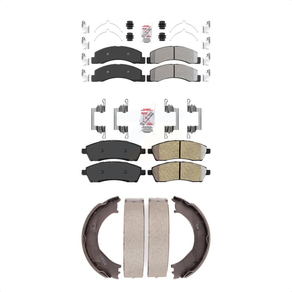 Transit Auto - KNN-100571 - Front and Rear Disc Brake Pad Kits image 1
