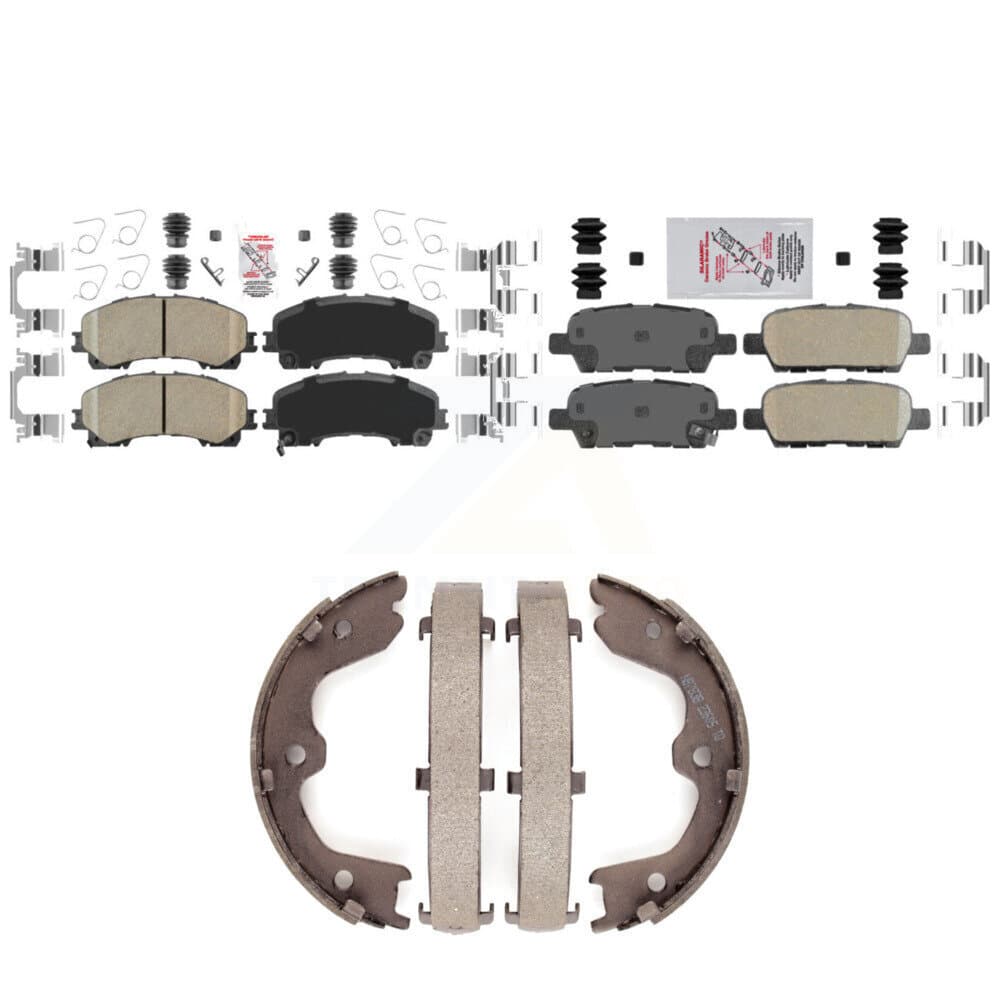 Transit Auto - KNN-100595 - Front and Rear Disc Brake Pad Kits image 1