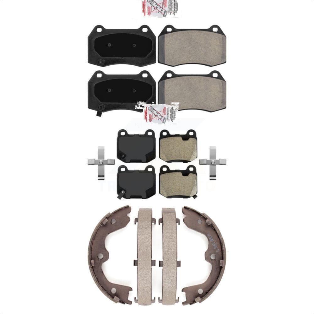 Transit Auto - KNN-100603 - Front and Rear Disc Brake Pad Kits image 1