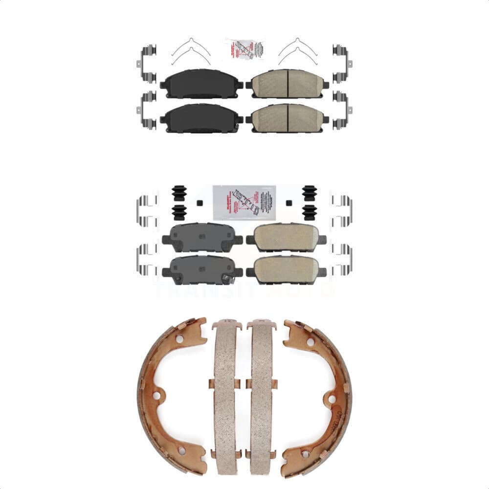 Transit Auto - KNN-100611 - Front and Rear Disc Brake Pad Kits image 1
