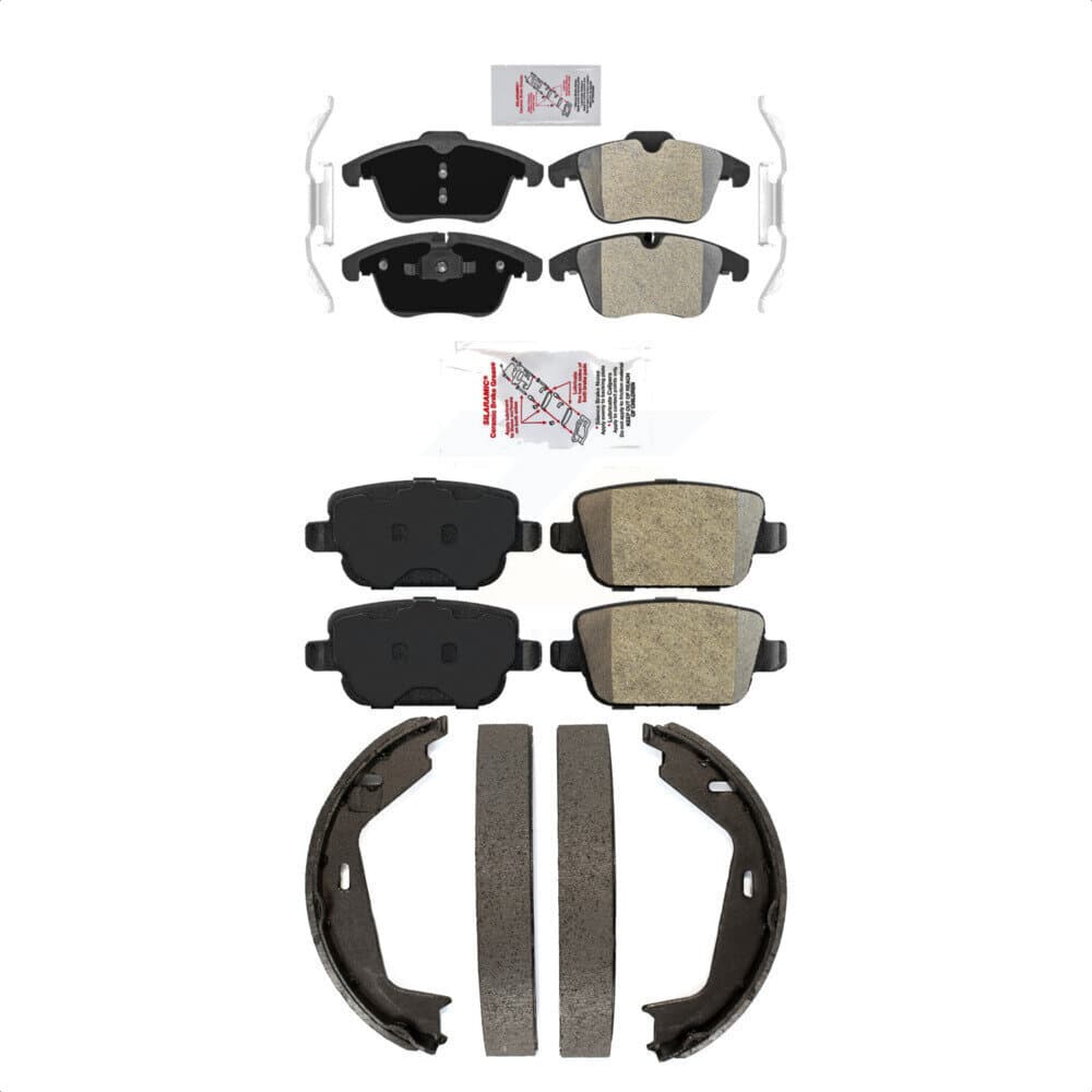 Transit Auto - KNN-100619 - Front and Rear Disc Brake Pad Kits image 1