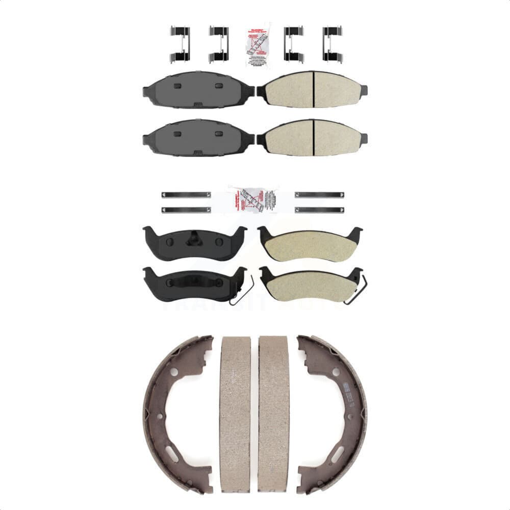 Transit Auto - KNN-100622 - Front and Rear Disc Brake Pad Kits image 1