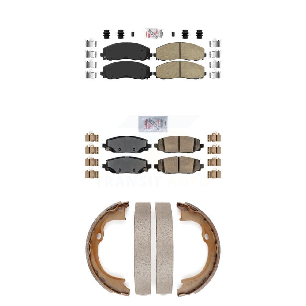 Transit Auto - KNN-100625 - Front and Rear Disc Brake Pad Kits image 1