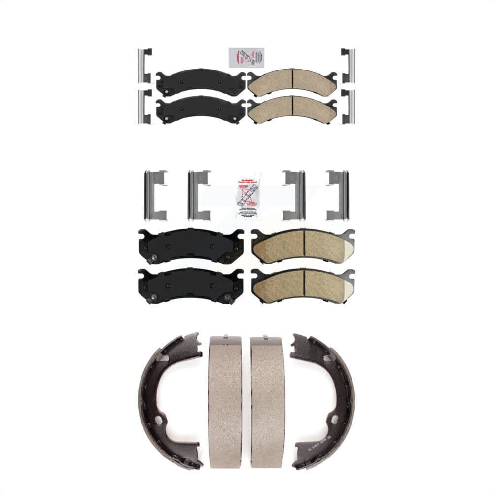 Transit Auto - KNN-100628 - Front and Rear Disc Brake Pad Kits image 1