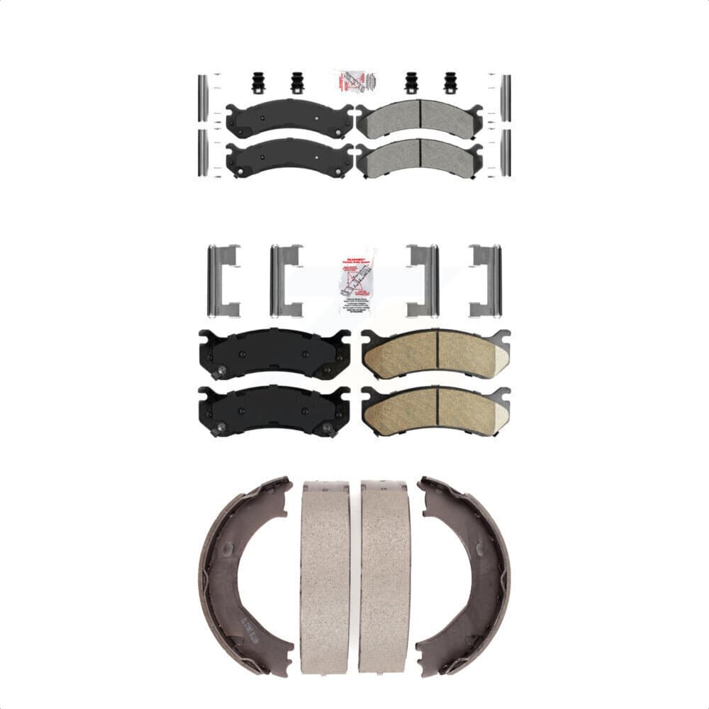 Transit Auto - KNN-100631 - Front and Rear Disc Brake Pad Kits image 1