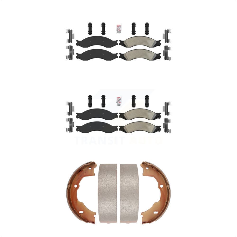 Transit Auto - KNN-100681 - Front and Rear Disc Brake Pad Kits image 1