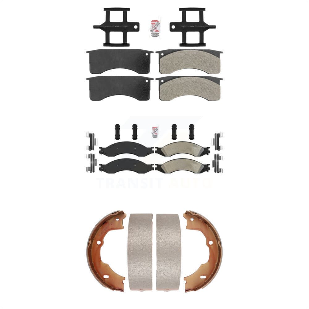 Transit Auto - KNN-100688 - Front and Rear Disc Brake Pad Kits image 1