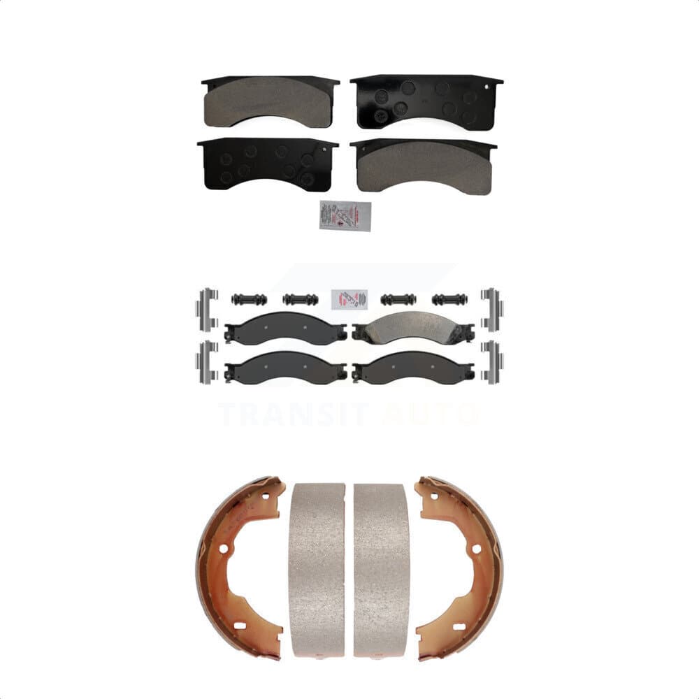 Transit Auto - KNN-100689 - Front and Rear Disc Brake Pad Kits image 1