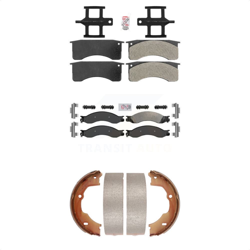 Transit Auto - KNN-100690 - Front and Rear Disc Brake Pad Kits image 1