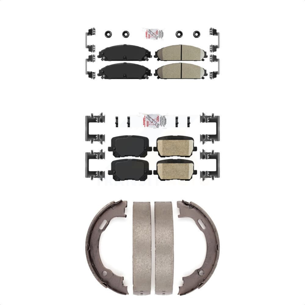Transit Auto - KNN-100706 - Front and Rear Disc Brake Pad Kits image 1