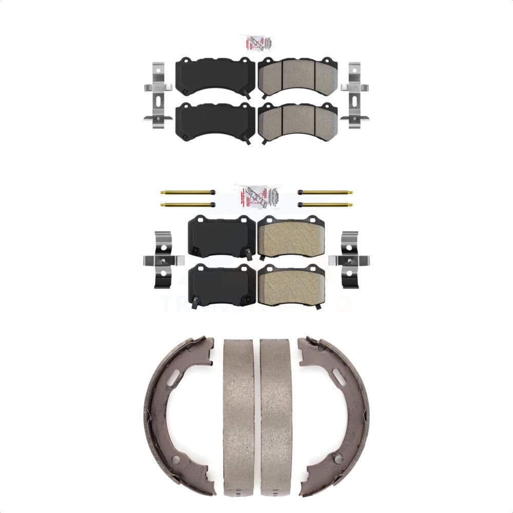 Transit Auto - KNN-100709 - Front and Rear Disc Brake Pad Kits image 1