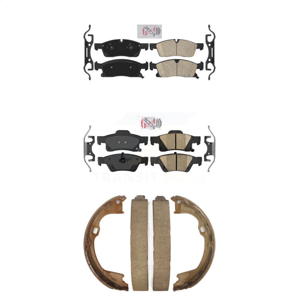 Transit Auto - KNN-100749 - Front and Rear Disc Brake Pad Kits image 1