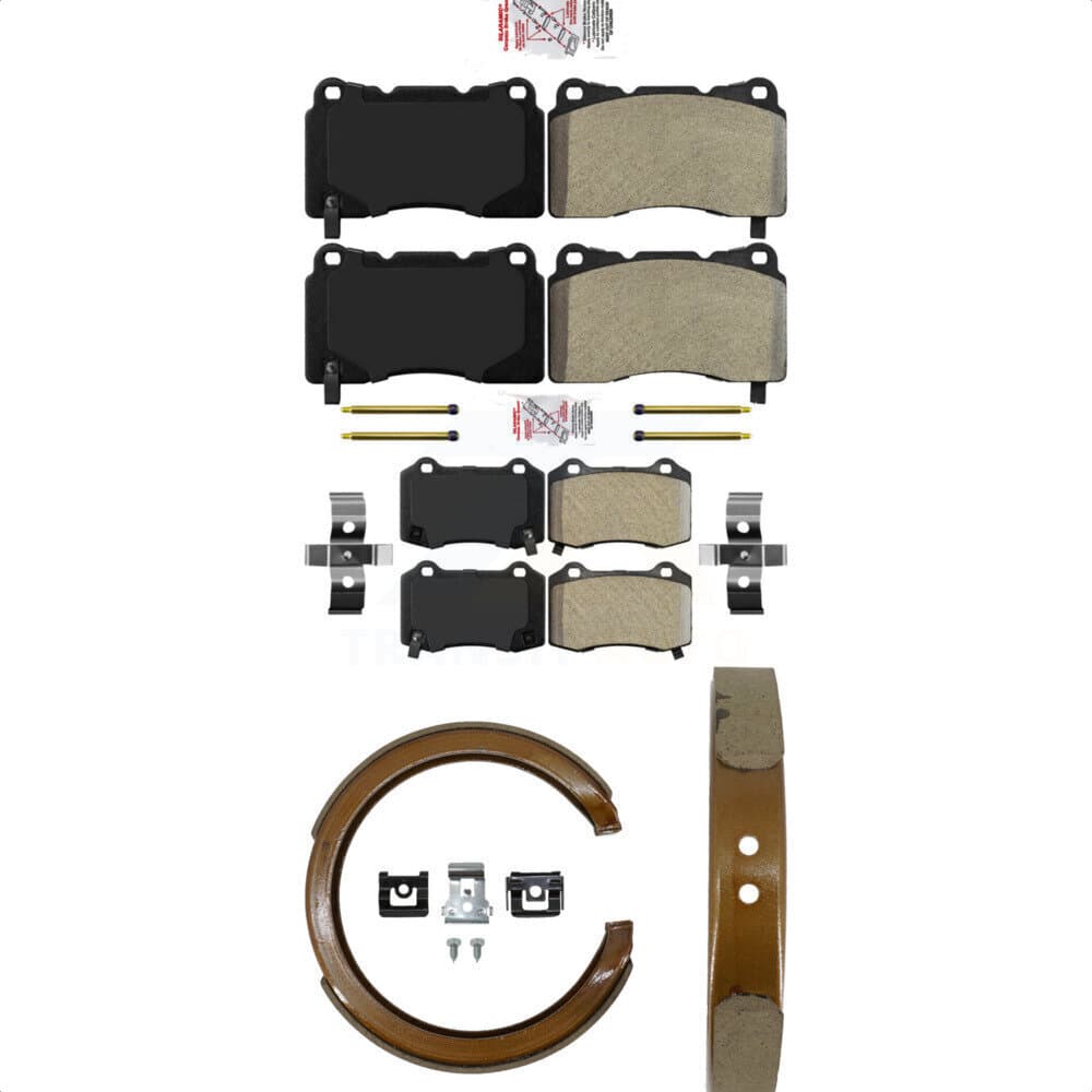 Transit Auto - KNN-100755 - Front and Rear Disc Brake Pad Kits image 1