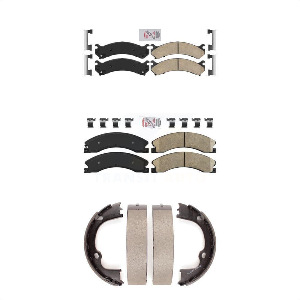 Transit Auto - KNN-100769 - Front and Rear Disc Brake Pad Kits image 1
