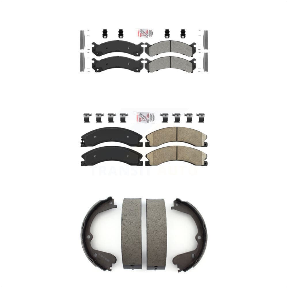 Transit Auto - KNN-100770 - Front and Rear Disc Brake Pad Kits image 1