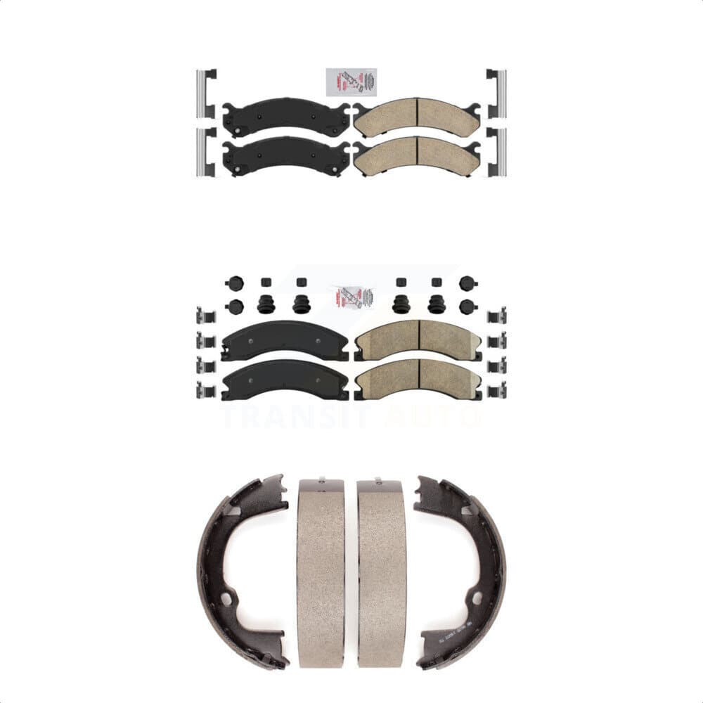 Transit Auto - KNN-100777 - Front and Rear Disc Brake Pad Kits image 1