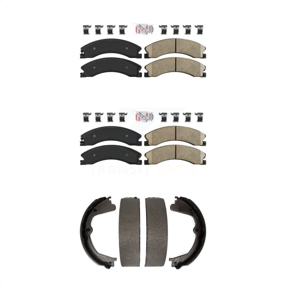 Transit Auto - KNN-100780 - Front and Rear Disc Brake Pad Kits image 1