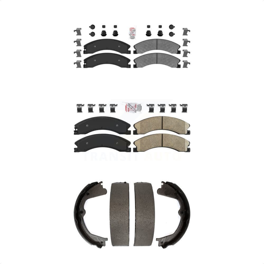 Transit Auto - KNN-100781 - Front and Rear Disc Brake Pad Kits image 1