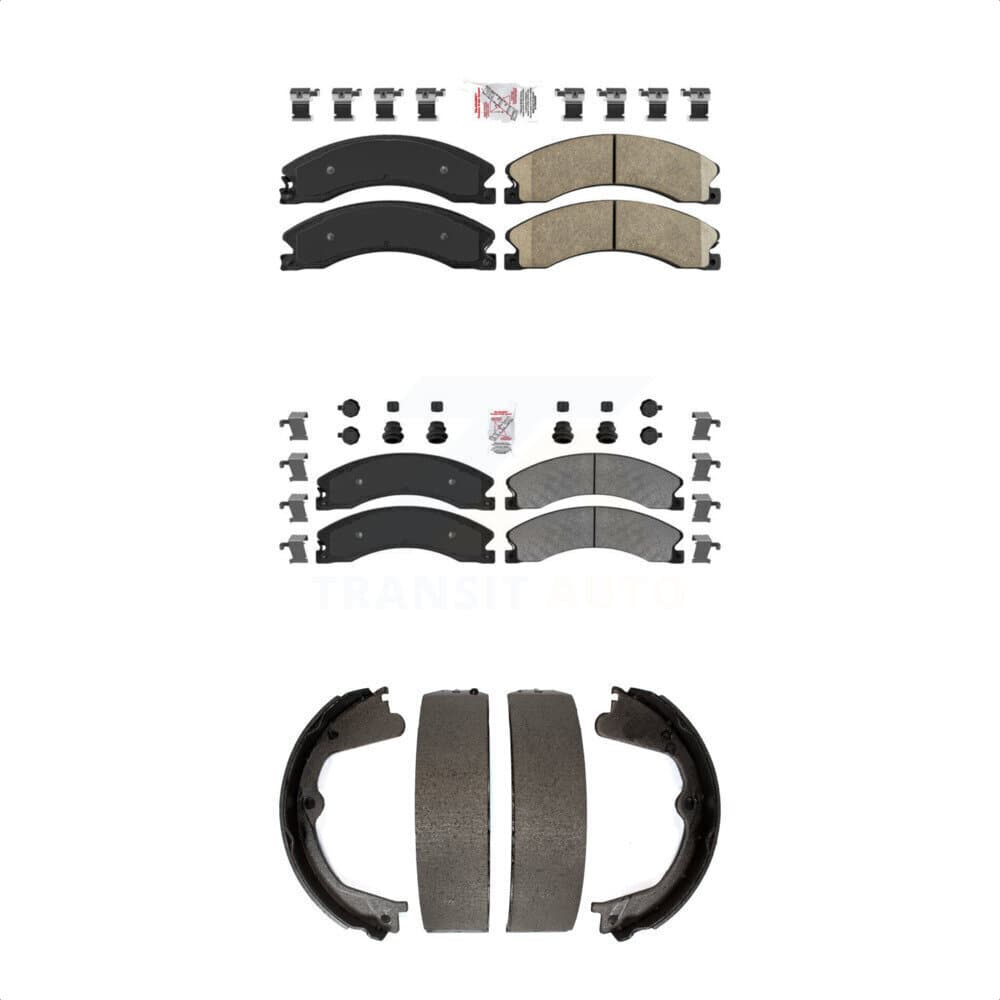 Transit Auto - KNN-100783 - Front and Rear Disc Brake Pad Kits image 1