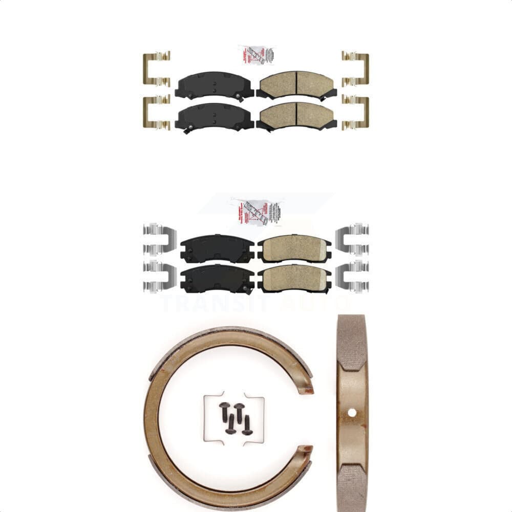 Transit Auto - KNN-100804 - Front and Rear Disc Brake Pad Kits image 1