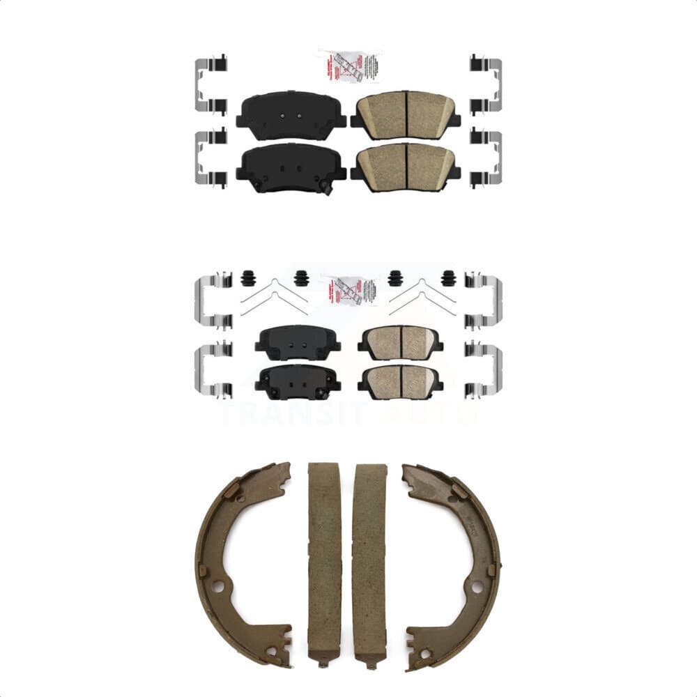 Transit Auto - KNN-100835 - Front and Rear Disc Brake Pad Kits image 1