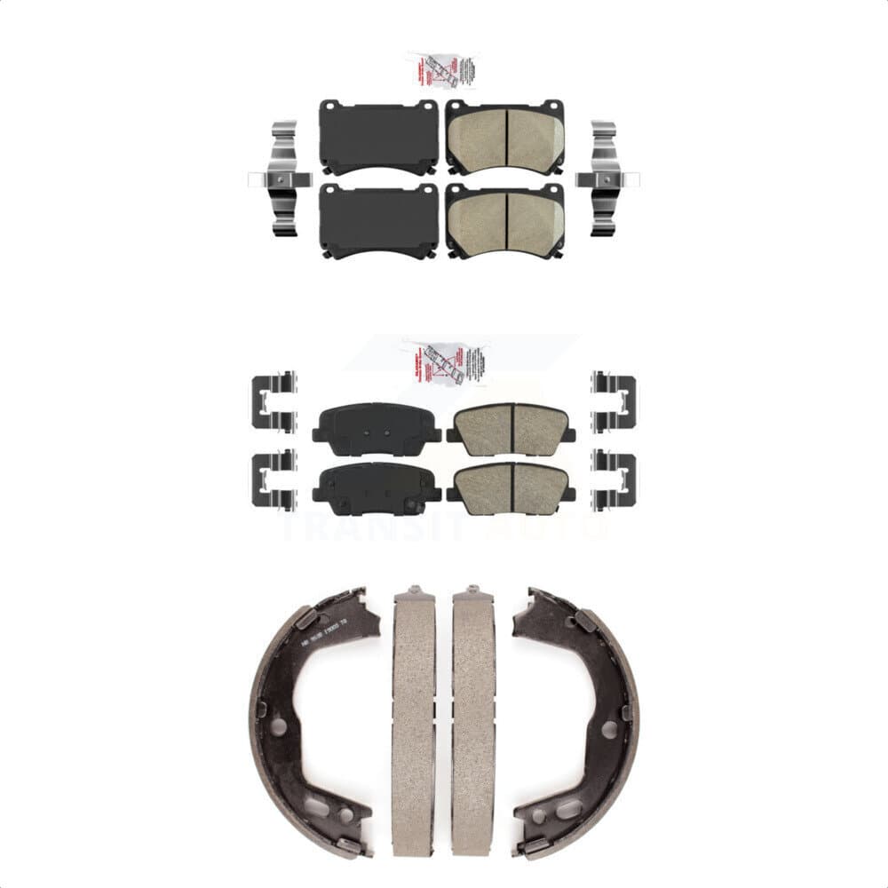 Transit Auto - KNN-100841 - Front and Rear Disc Brake Pad Kits image 1