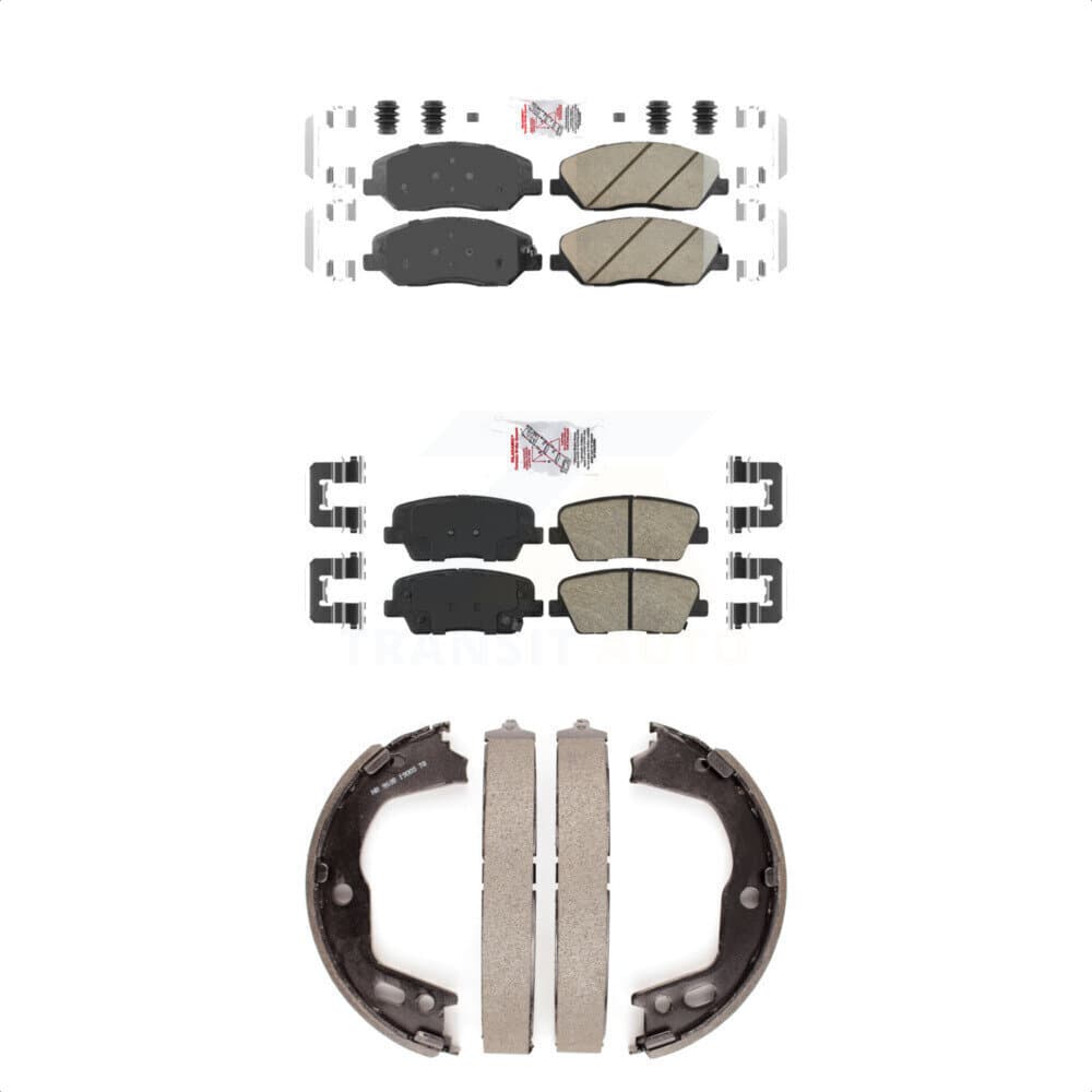 Transit Auto - KNN-100842 - Front and Rear Disc Brake Pad Kits image 1
