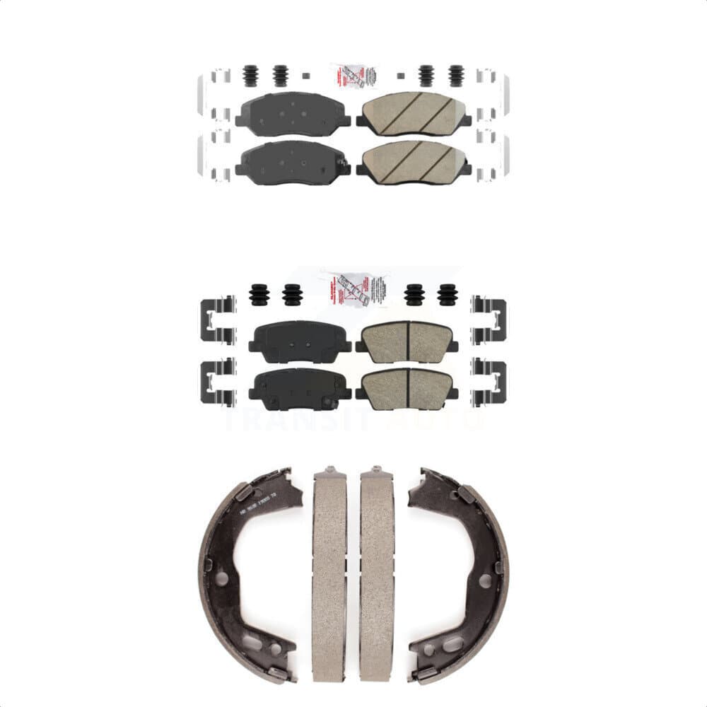 Transit Auto - KNN-100845 - Front and Rear Disc Brake Pad Kits image 1
