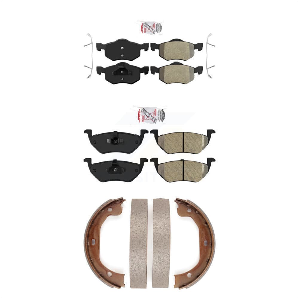 Transit Auto - KNN-100851 - Front and Rear Disc Brake Pad Kits image 1