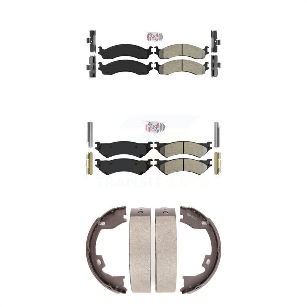 Transit Auto - KNN-100867 - Front and Rear Disc Brake Pad Kits image 1