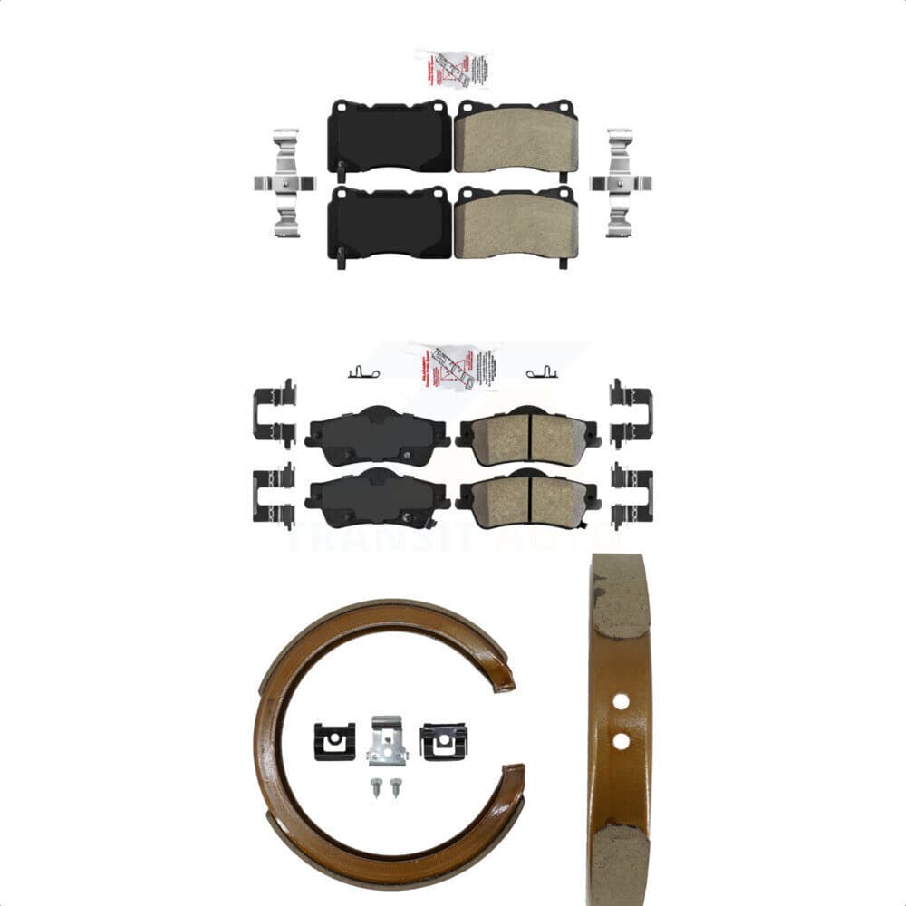 Transit Auto - KNN-100871 - Front and Rear Disc Brake Pad Kits image 1