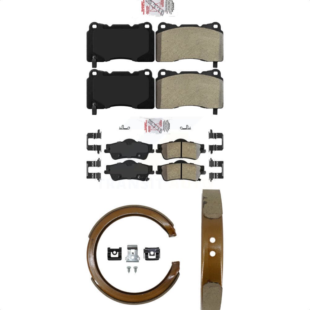 Transit Auto - KNN-100872 - Front and Rear Disc Brake Pad Kits image 1