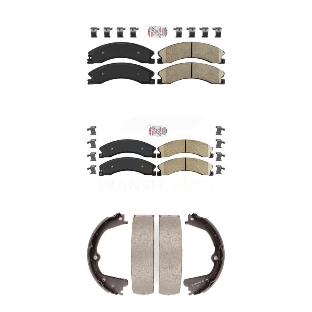Transit Auto - KNN-100909 - Front and Rear Disc Brake Pad Kits image 1