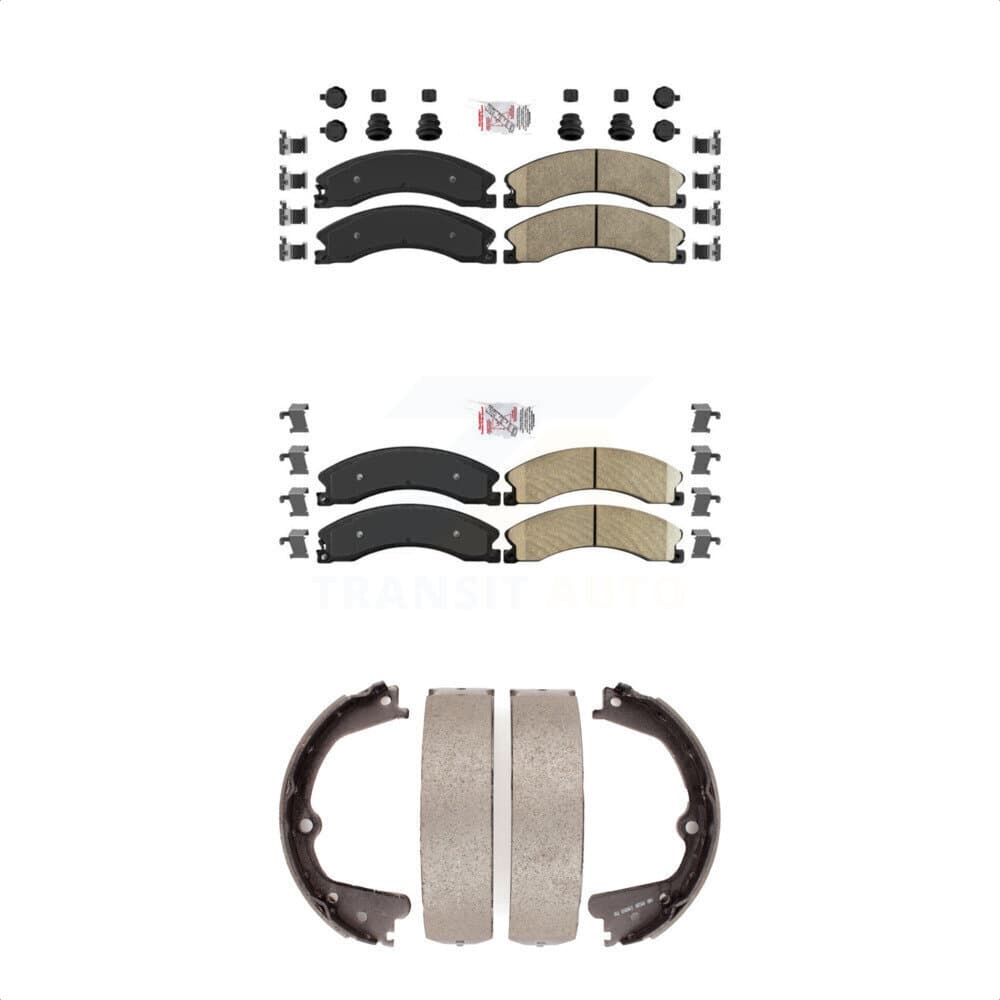Transit Auto - KNN-100911 - Front and Rear Disc Brake Pad Kits image 1