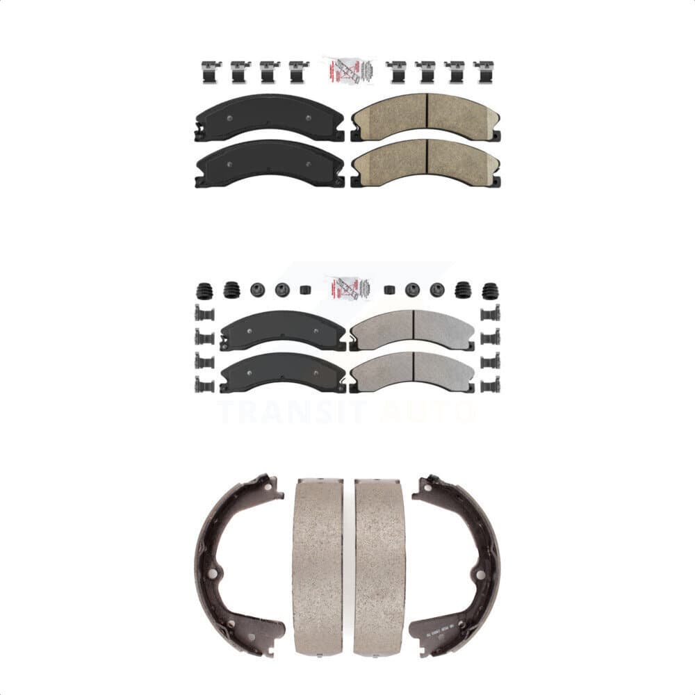 Transit Auto - KNN-100912 - Front and Rear Disc Brake Pad Kits image 1