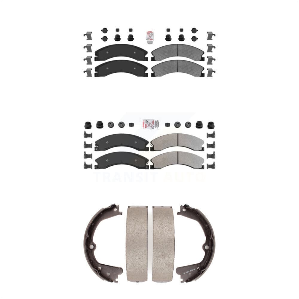 Transit Auto - KNN-100913 - Front and Rear Disc Brake Pad Kits image 1