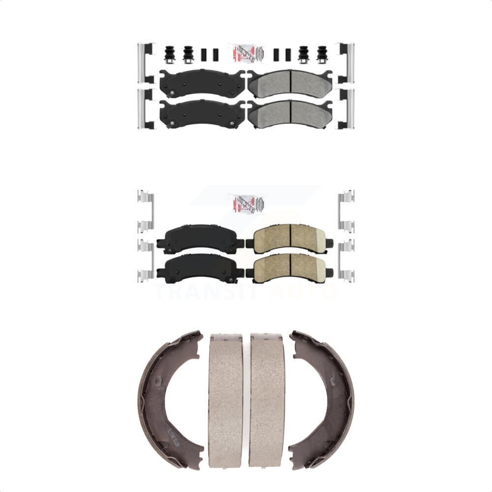 Transit Auto - KNN-100916 - Front and Rear Disc Brake Pad Kits image 1
