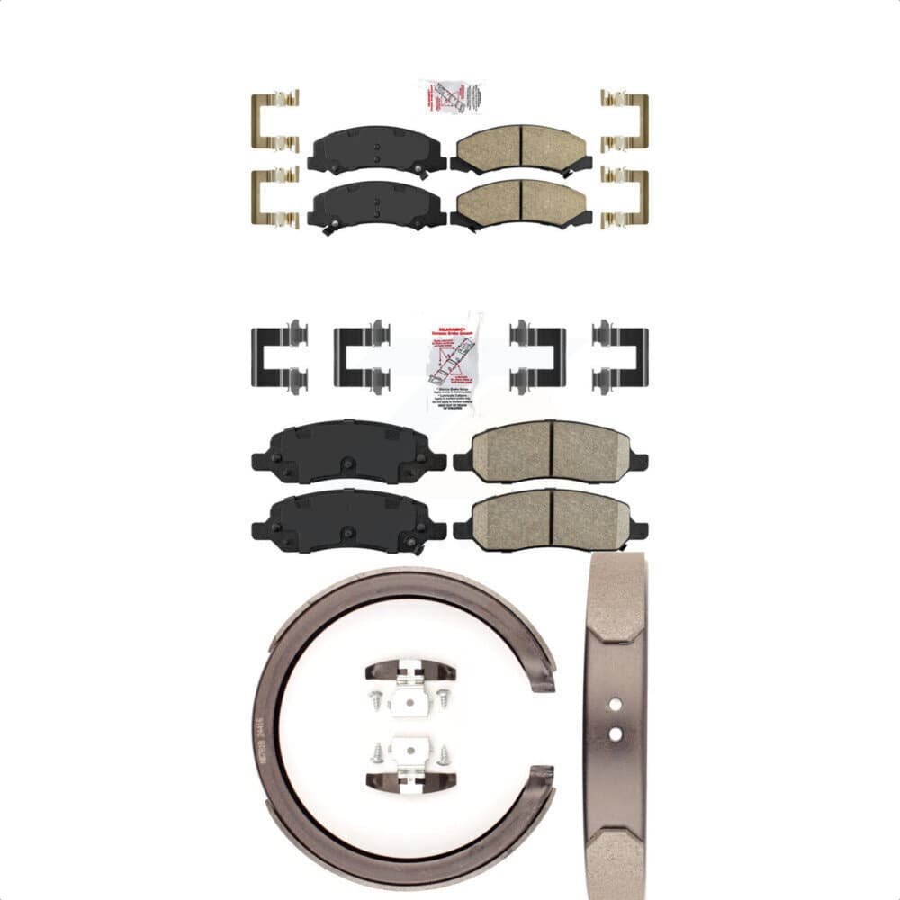 Transit Auto - KNN-100920 - Front and Rear Disc Brake Pad Kits image 1