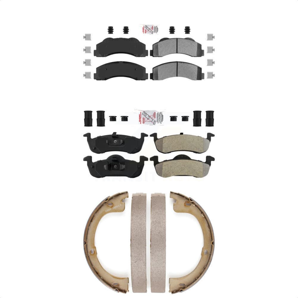Transit Auto - KNN-100930 - Front and Rear Disc Brake Pad Kits image 1
