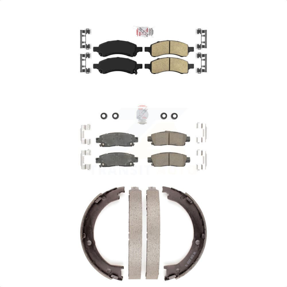 Transit Auto - KNN-100939 - Front and Rear Disc Brake Pad Kits image 1