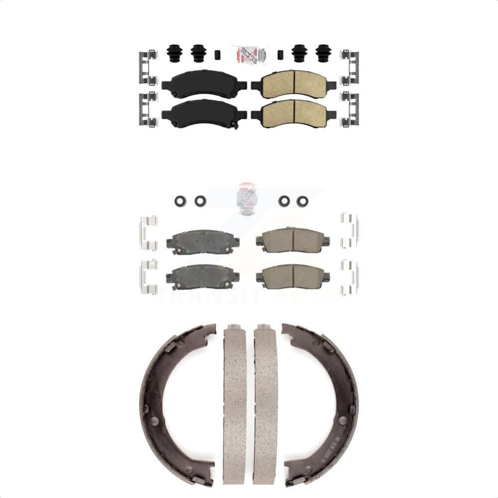 Transit Auto - KNN-100940 - Front and Rear Disc Brake Pad Kits image 1