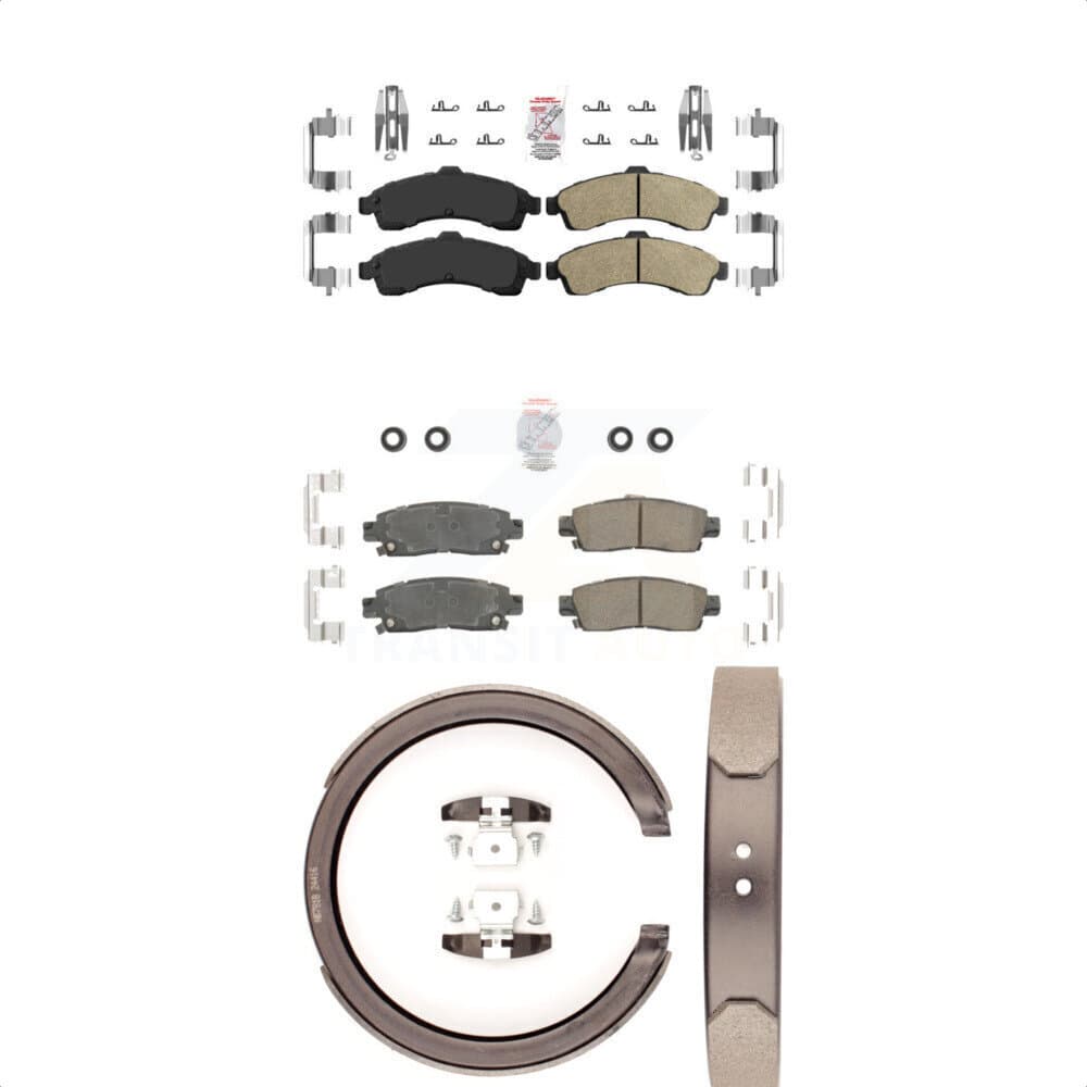 Transit Auto - KNN-100942 - Front and Rear Disc Brake Pad Kits image 1