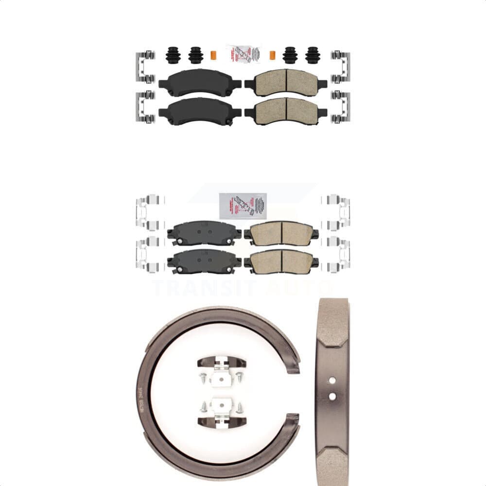 Transit Auto - KNN-100944 - Front and Rear Disc Brake Pad Kits image 1