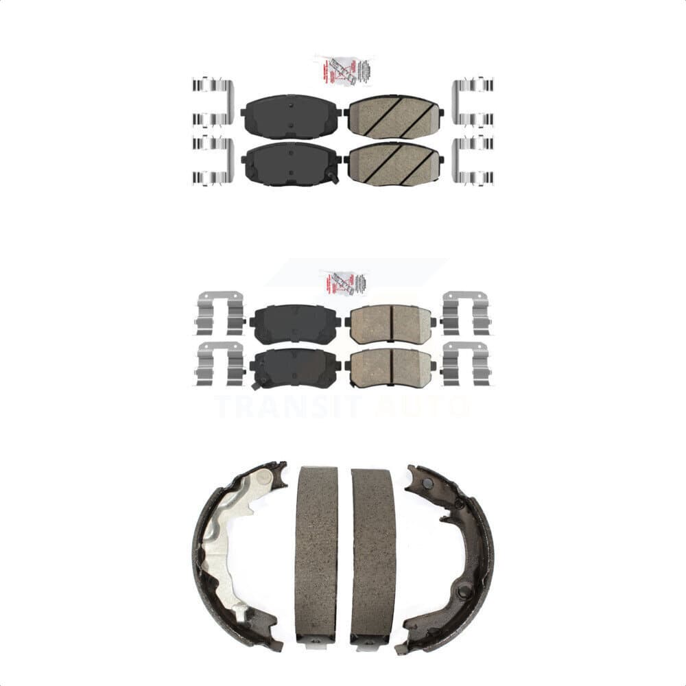 Transit Auto - KNN-100951 - Front and Rear Disc Brake Pad Kits image 1
