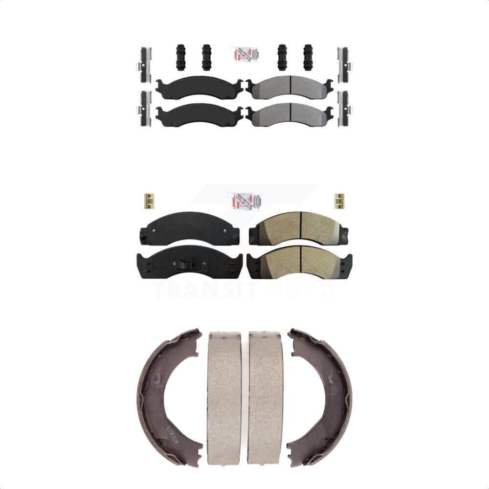 Transit Auto - KNN-100977 - Front and Rear Disc Brake Pad Kits image 1