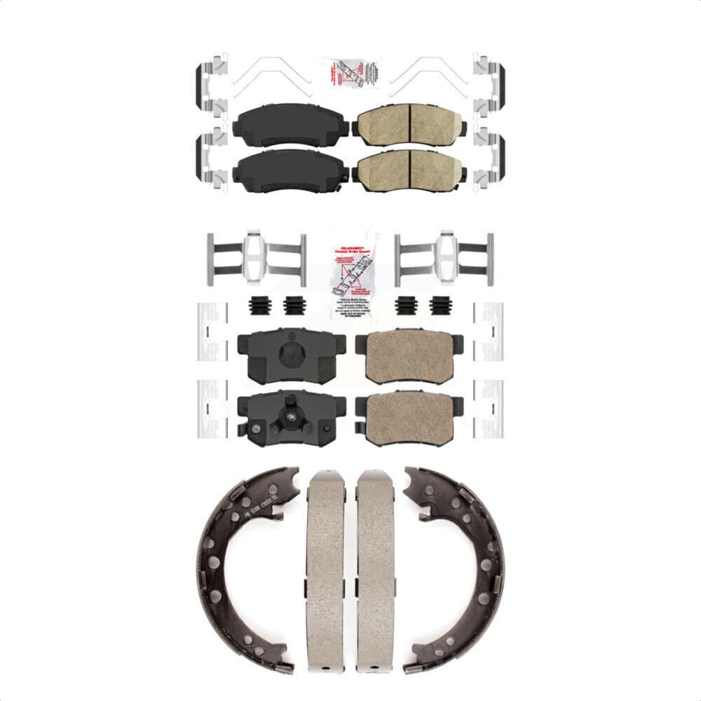Transit Auto - KNN-100981 - Front and Rear Disc Brake Pad Kits image 1