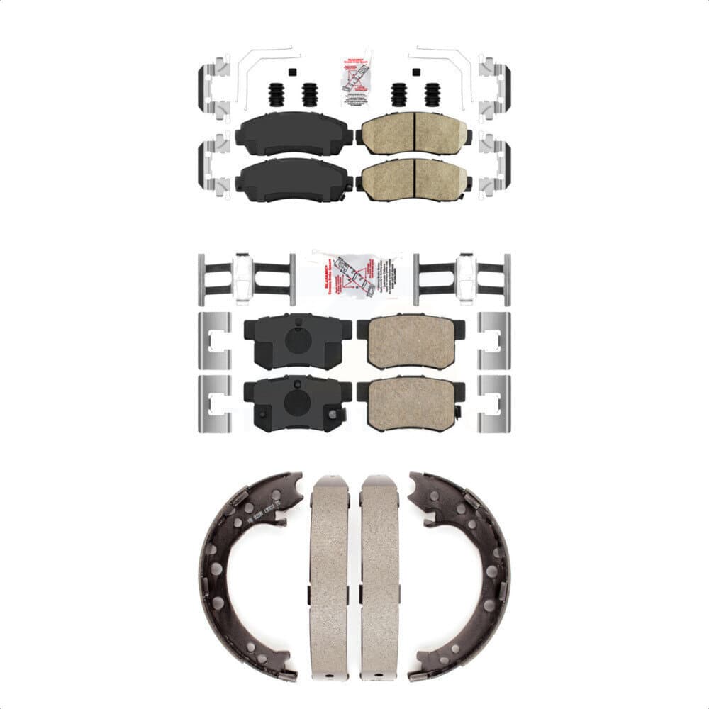 Transit Auto - KNN-100984 - Front and Rear Disc Brake Pad Kits image 1