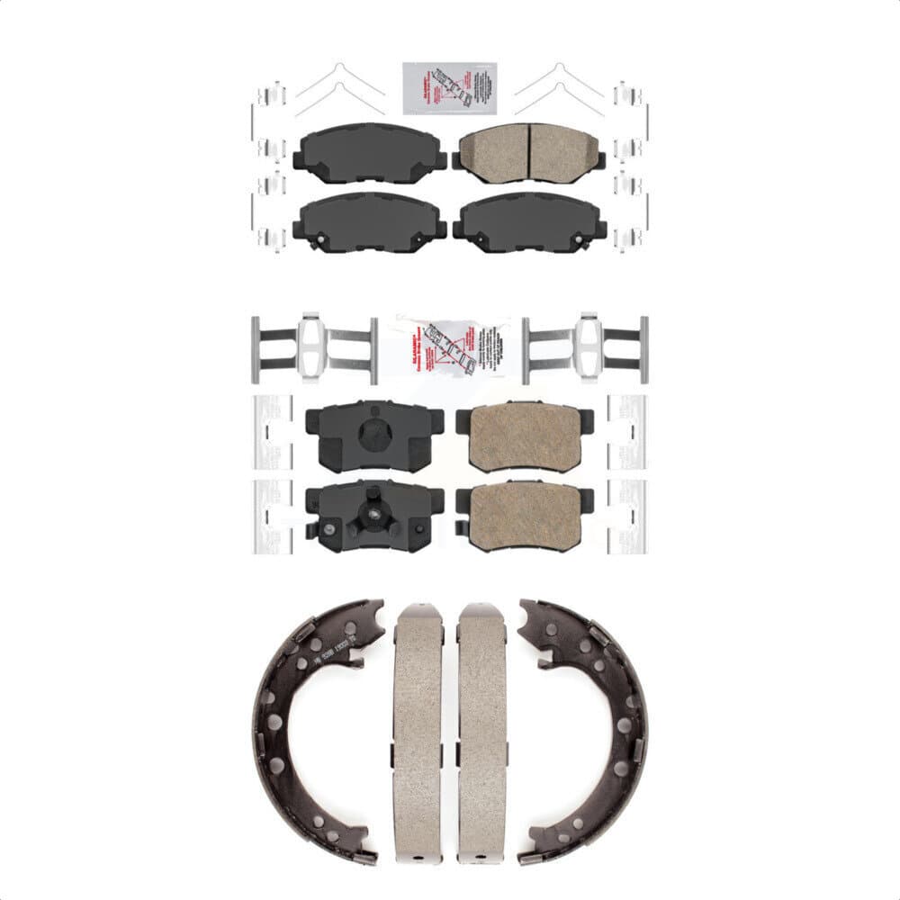 Transit Auto - KNN-100986 - Front and Rear Disc Brake Pad Kits image 1