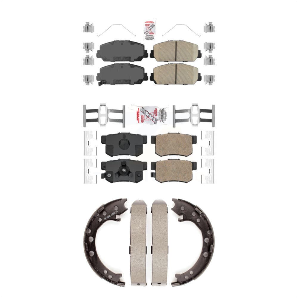 Transit Auto - KNN-100990 - Front and Rear Disc Brake Pad Kits image 1
