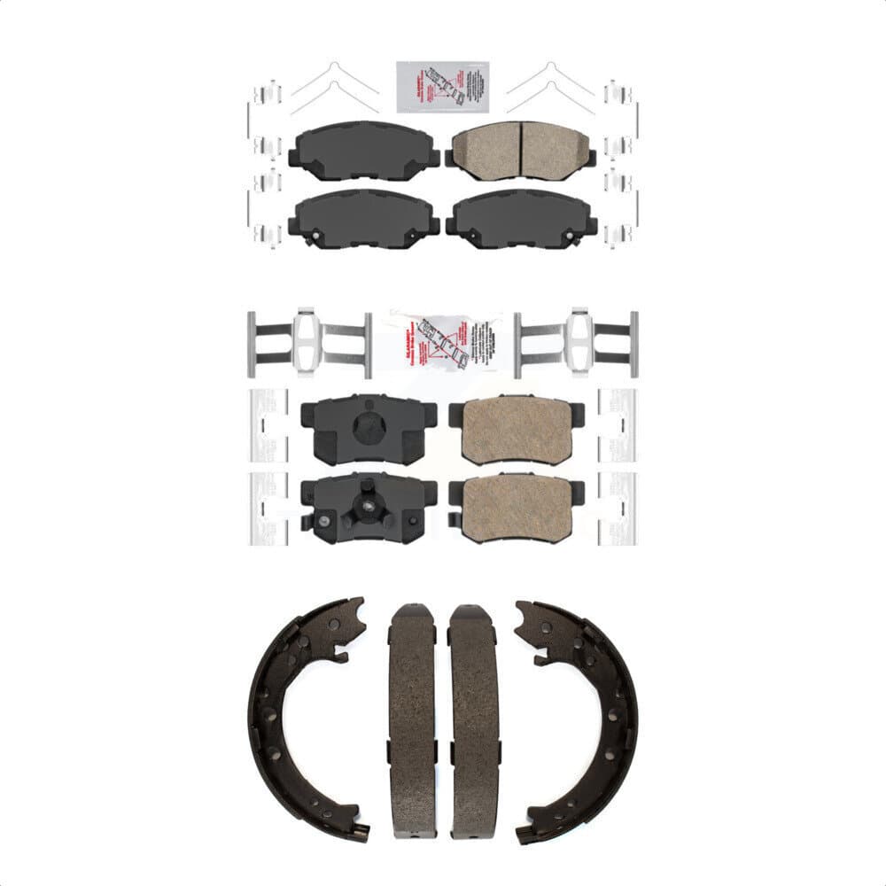 Transit Auto - KNN-100994 - Front and Rear Disc Brake Pad Kits image 1